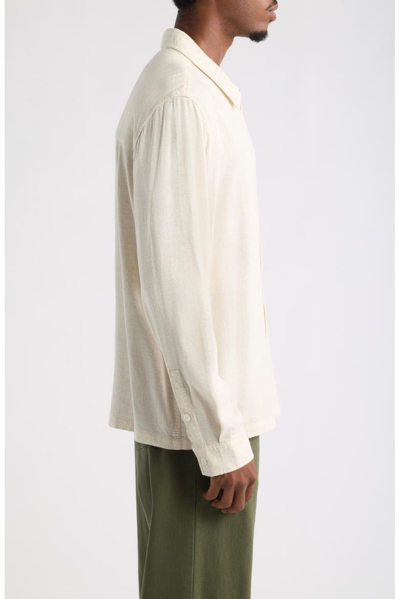 You Create Button-Up Shirt, Alternate, color, CONCRETE
