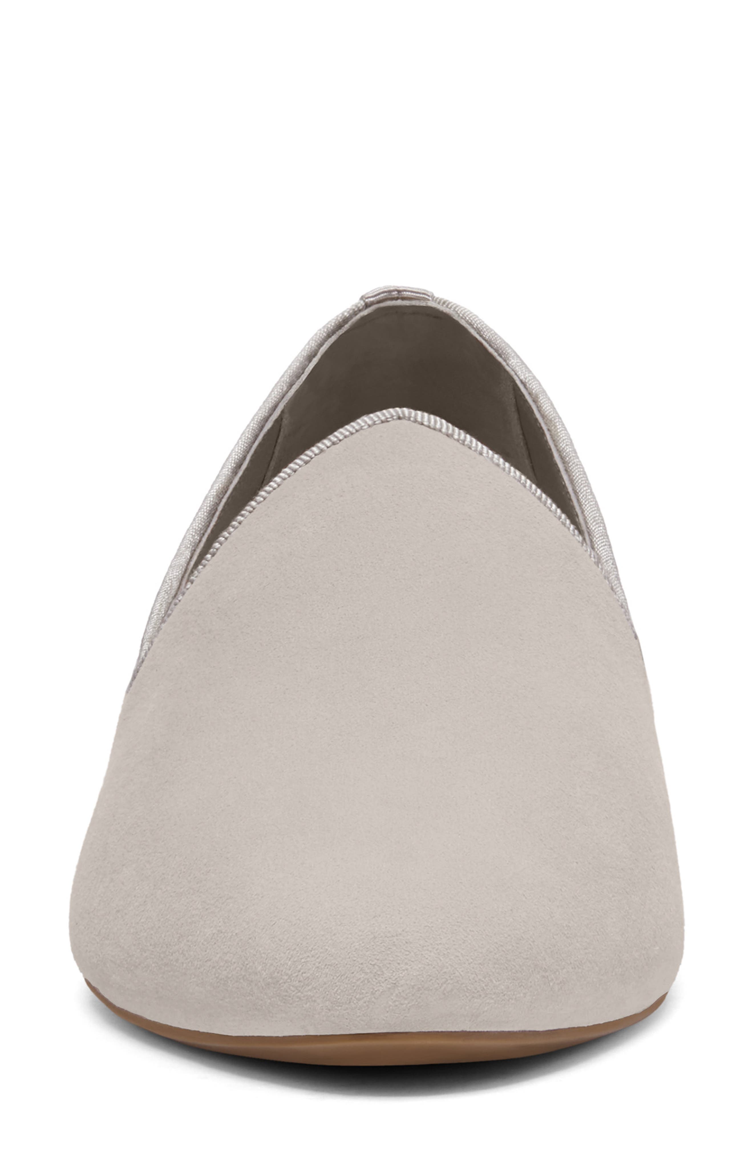 Heron Flat, Alternate, color, STONE SUEDE