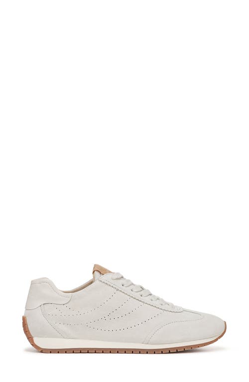 Vince Oasis Suede Runner Sneakers In Whitestone