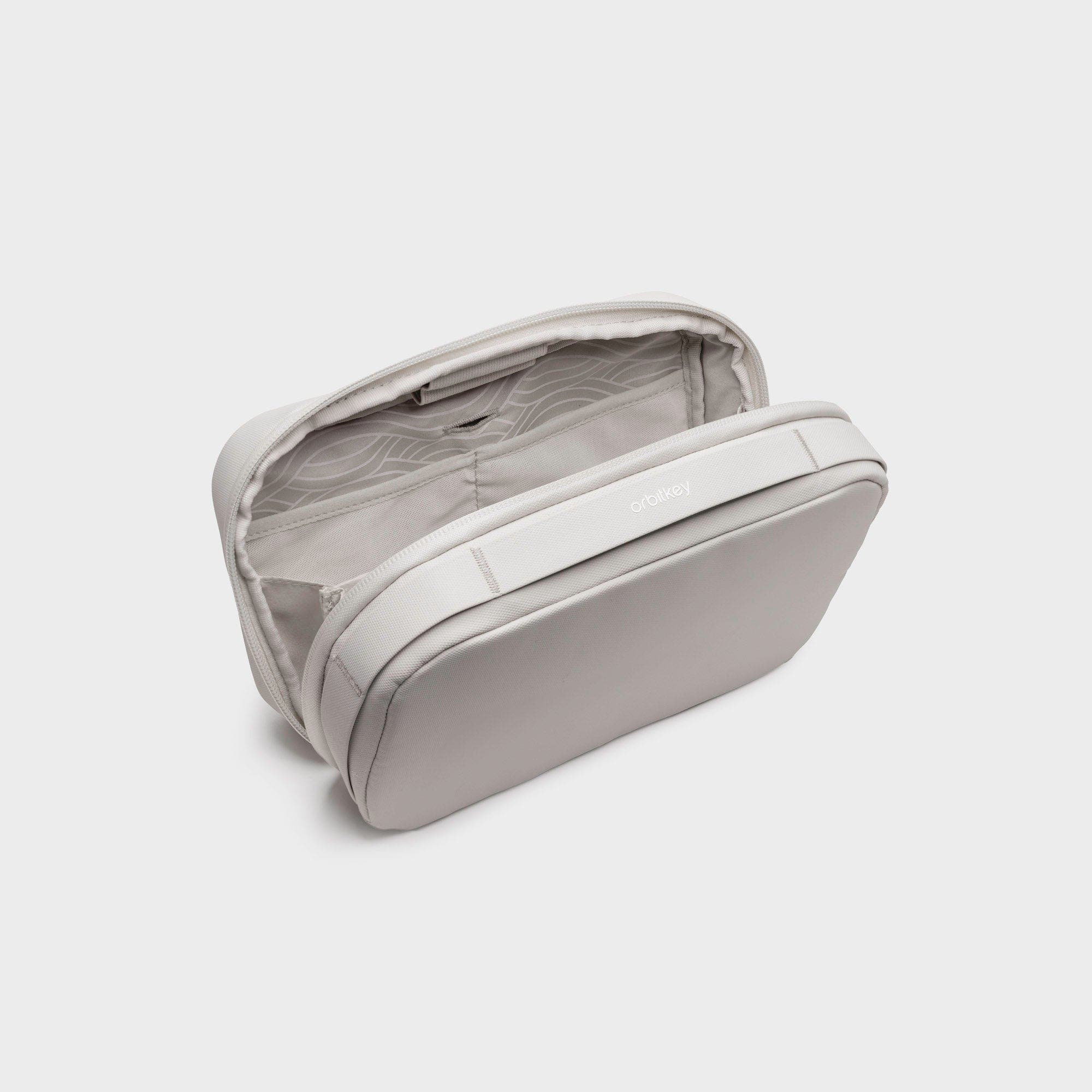 Orbitkey KonMari 2-in-1 Tech Accessory Pouch, Alternate, color, Stone