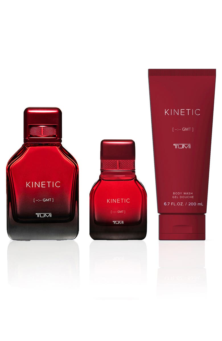 TUMI KINETIC --:--GMT Eau de Parfum Gift Set $230 Value, Main, color, 