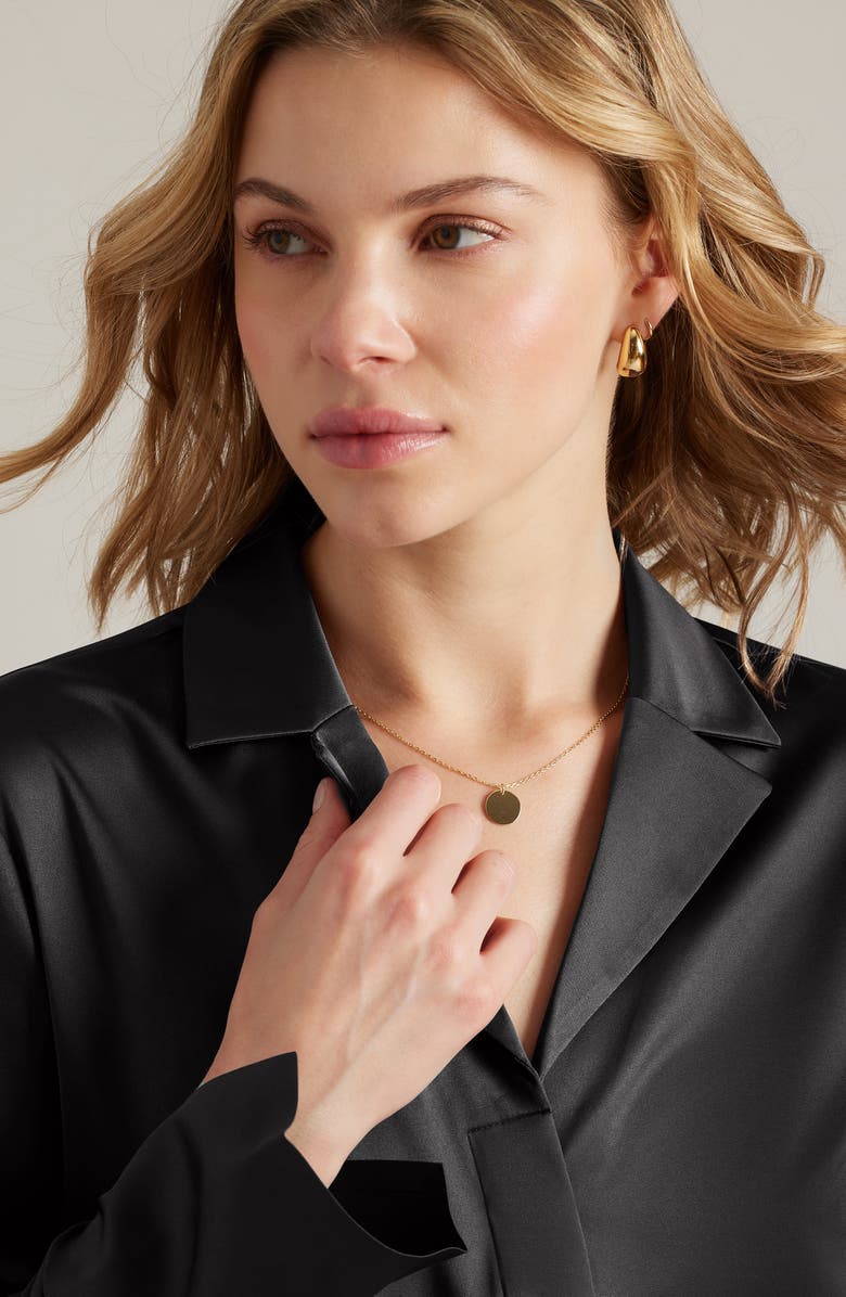 Rhone Notch Collar Party Blouse, Alternate, color,