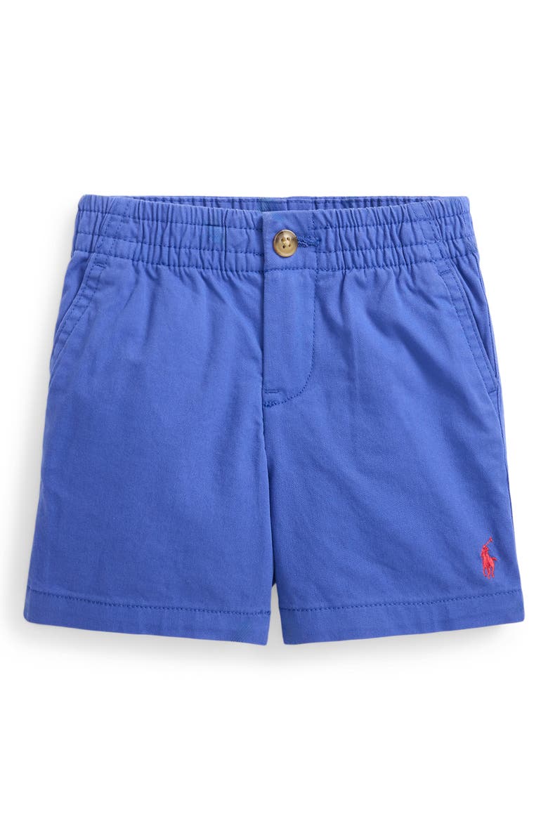 Ralph Lauren Kids' Prepster Flex Abrasion Twill Chino Shorts, Main, color, Liberty