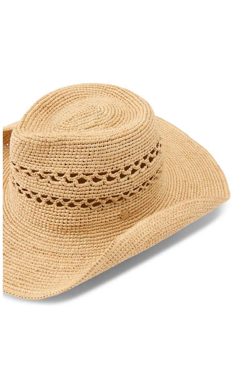 Gwen Raffia Cowboy Hat, Alternate, color, NATURAL