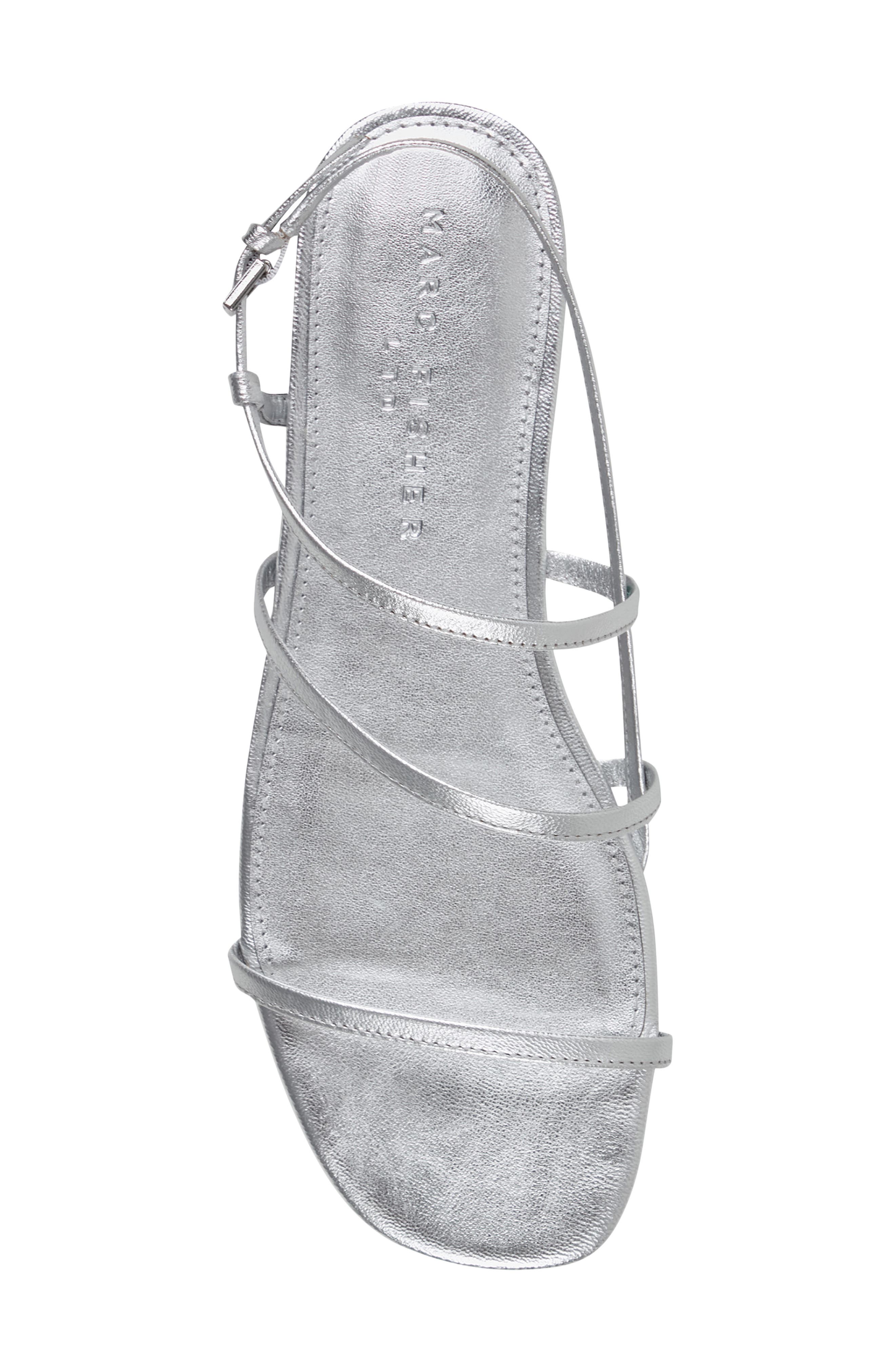 Elysha Slingback Sandal, Alternate, color, SILVER