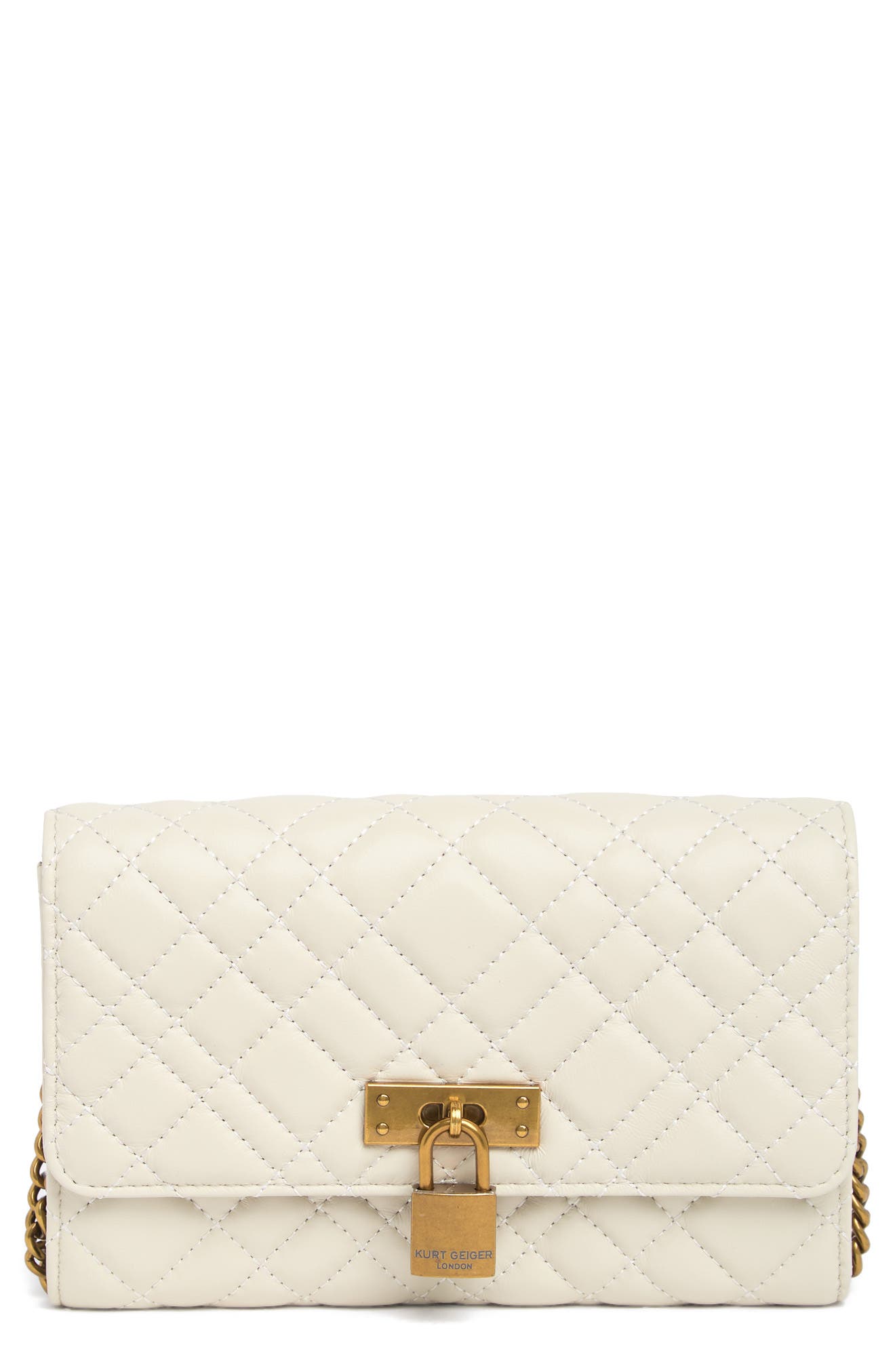 Kurt Geiger London KURT GEIGER Brixton Chain Wallet, Main, color, 