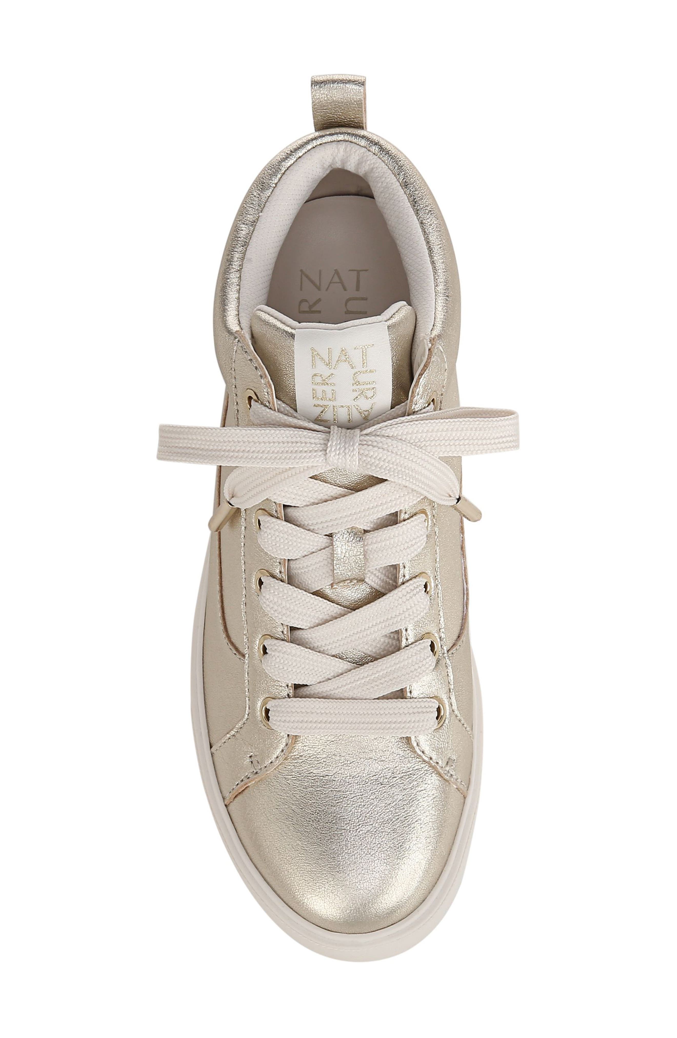 Morrison Mid Sneaker, Alternate, color, CHAMPAGNE LEATHER