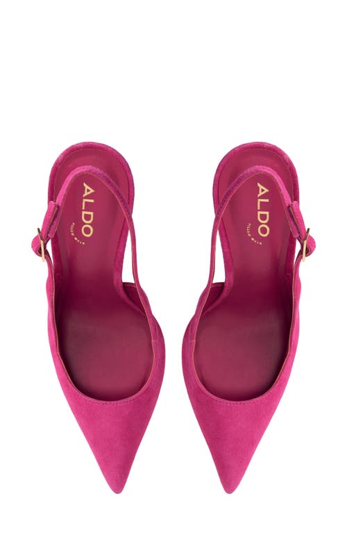 Aldo Serrah Slingback Pump In Animal Print