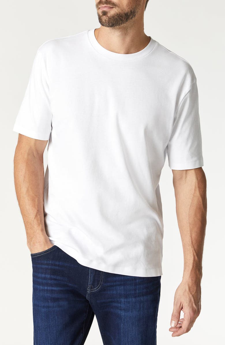 Mavi Jeans Stretch Cotton Crewneck T-Shirt, Main, color,