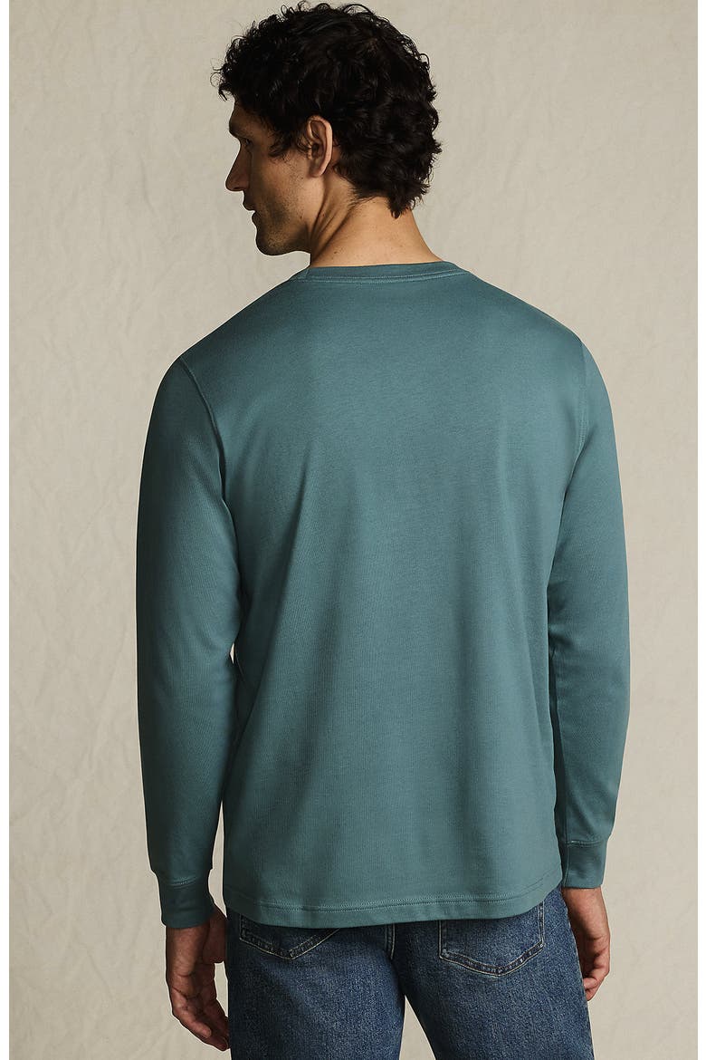 Super-T Long Sleeve T-Shirt, Alternate, color, Tourmaline