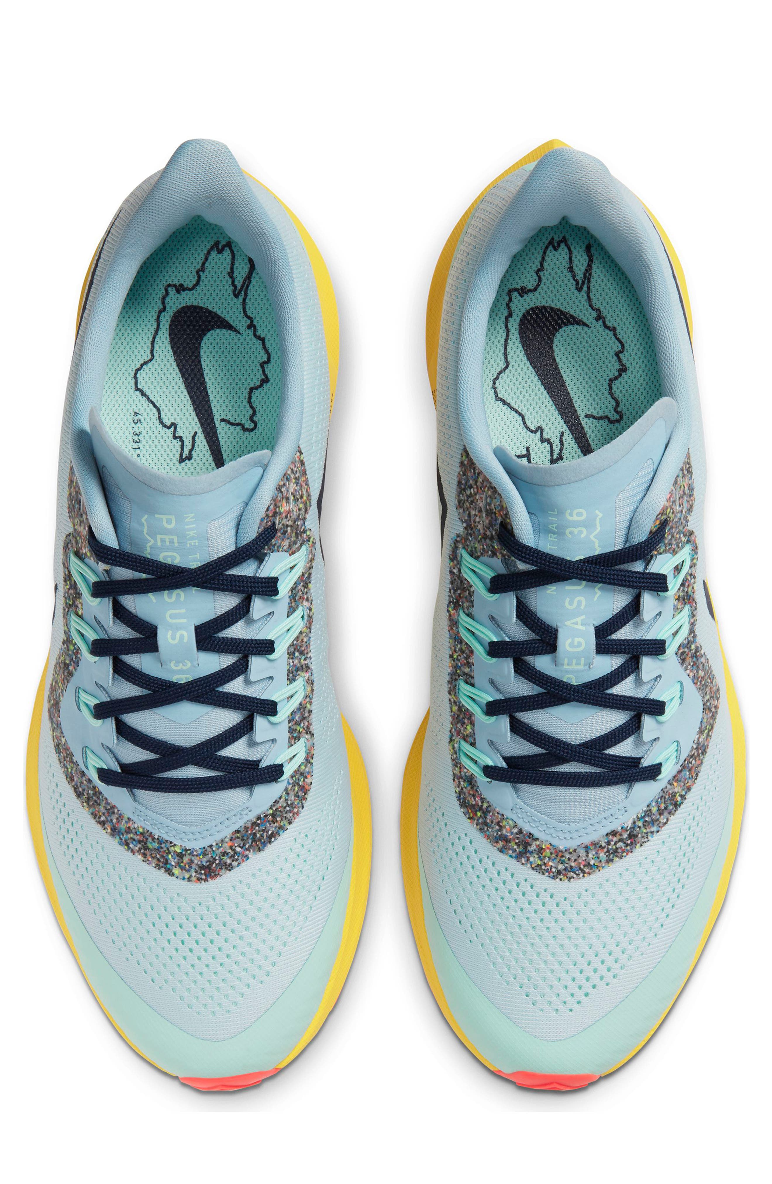 Nike Air Zoom Pegasus 36 Trail Running Shoe, Alternate, color, 