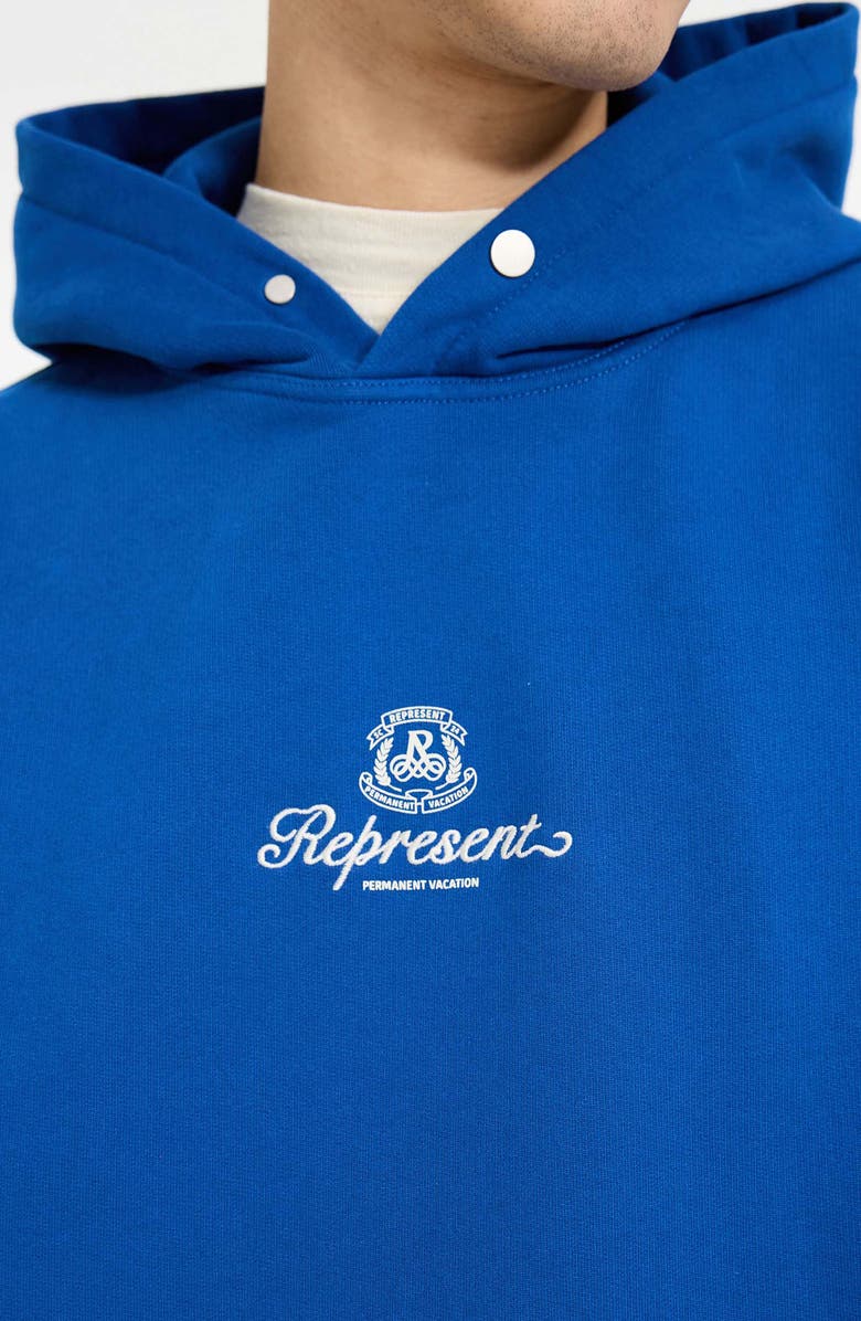 Represent Permanent Vacation Oversize Graphic Hoodie, Alternate, color, 