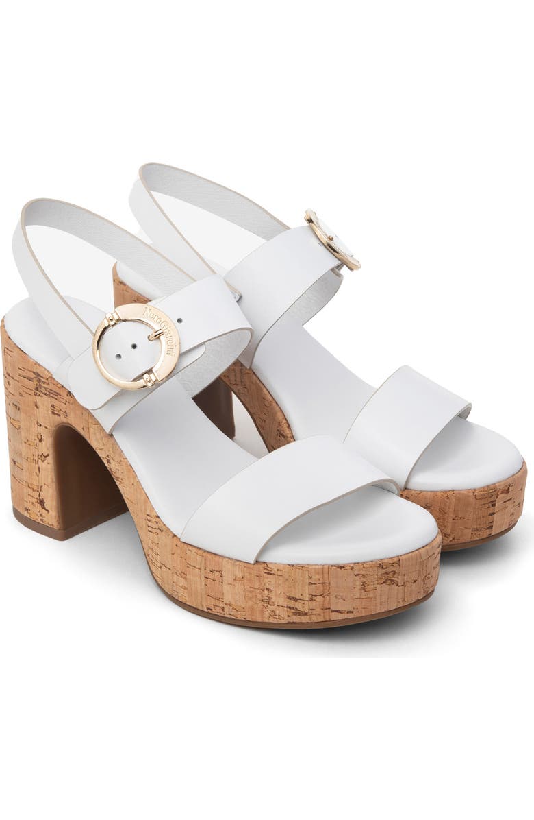 NeroGiardini Slingback Platform Sandal, Main, color,