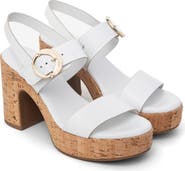 NeroGiardini Slingback Platform Sandal