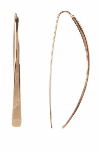 OLIVIA WELLES Helia Curve Drop Earrings