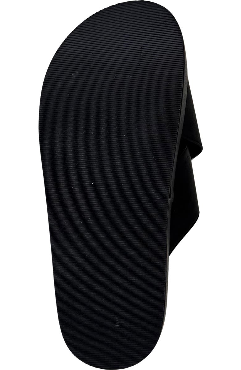 SHUSHOP Katie Platform Slide Sandal, Alternate, color, Black