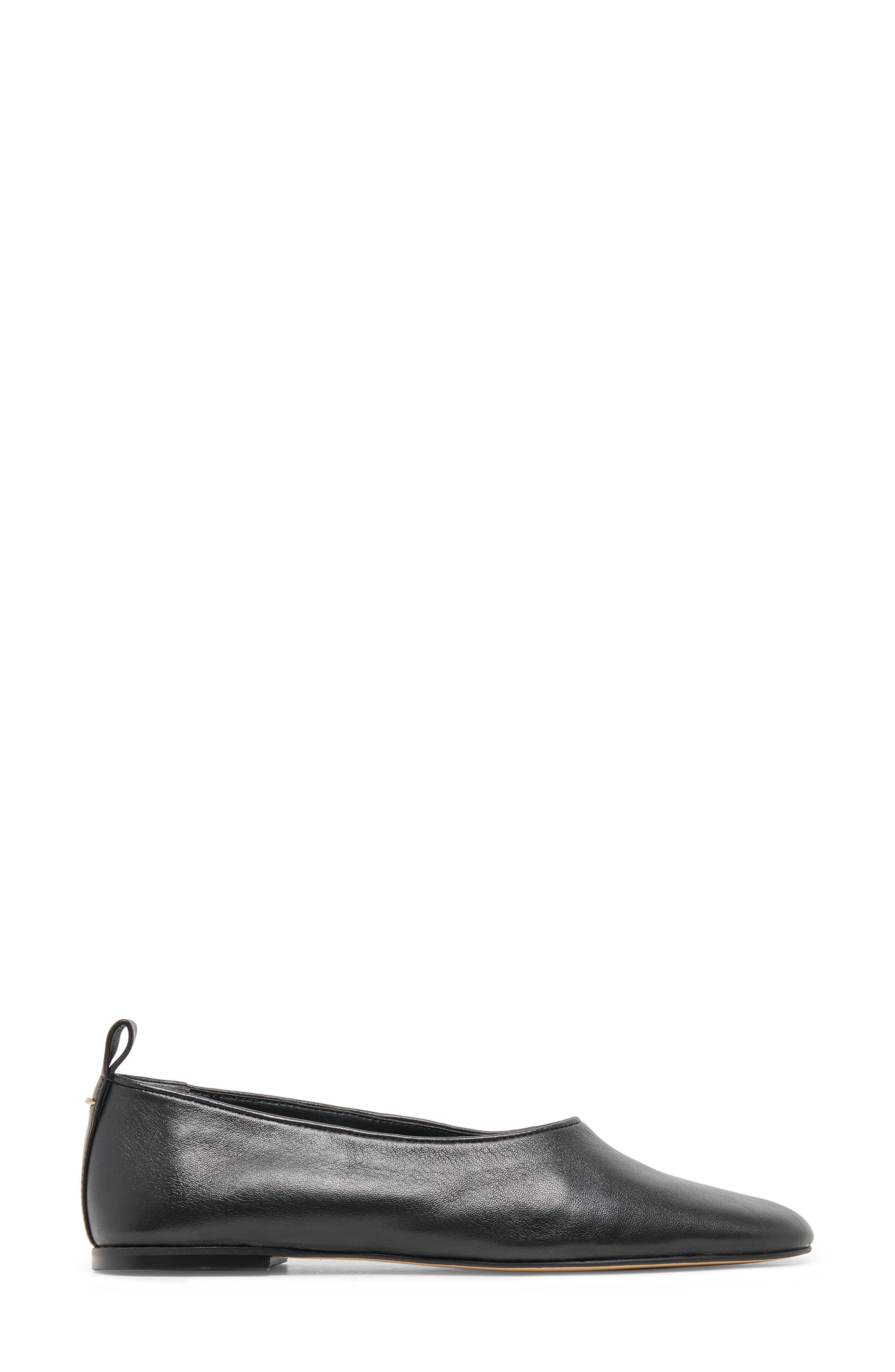 Kory Flat, Alternate, color, BLACK LEATHER