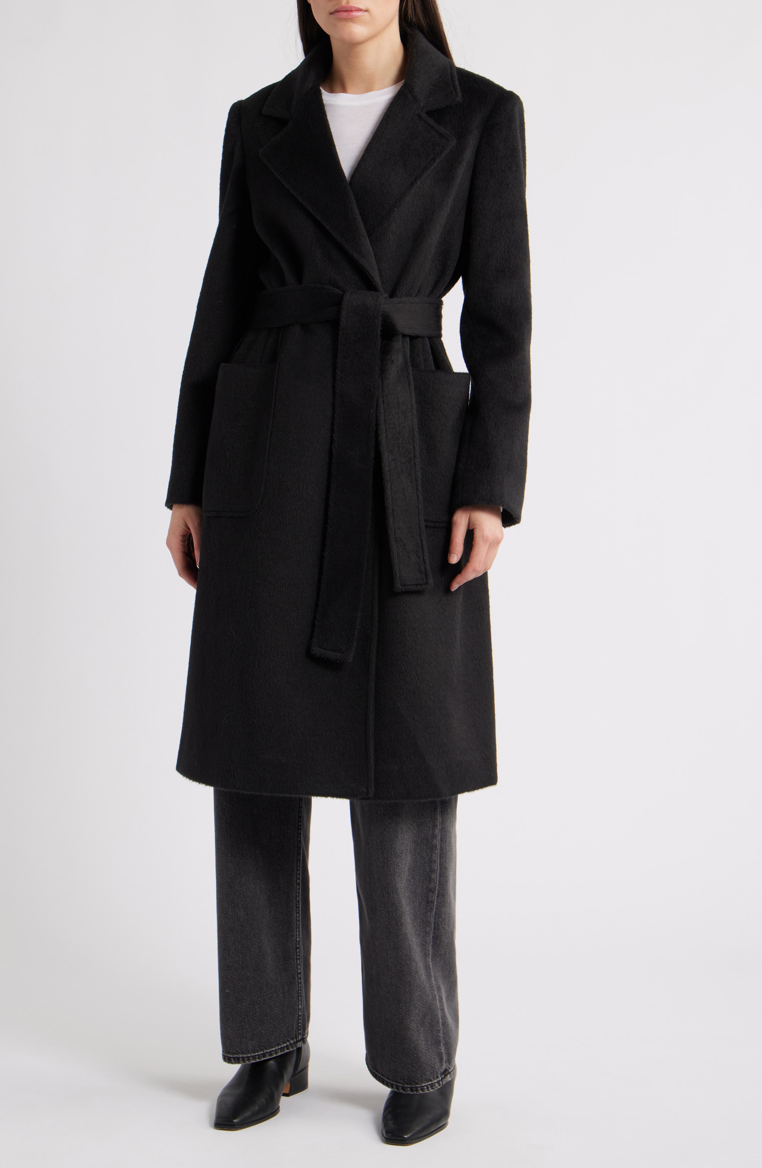 Sam Edelman Longline Wrap Coat