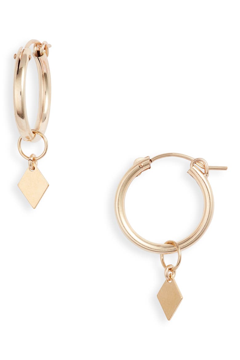 Asher Drop Earrings, Main, color, GOLD