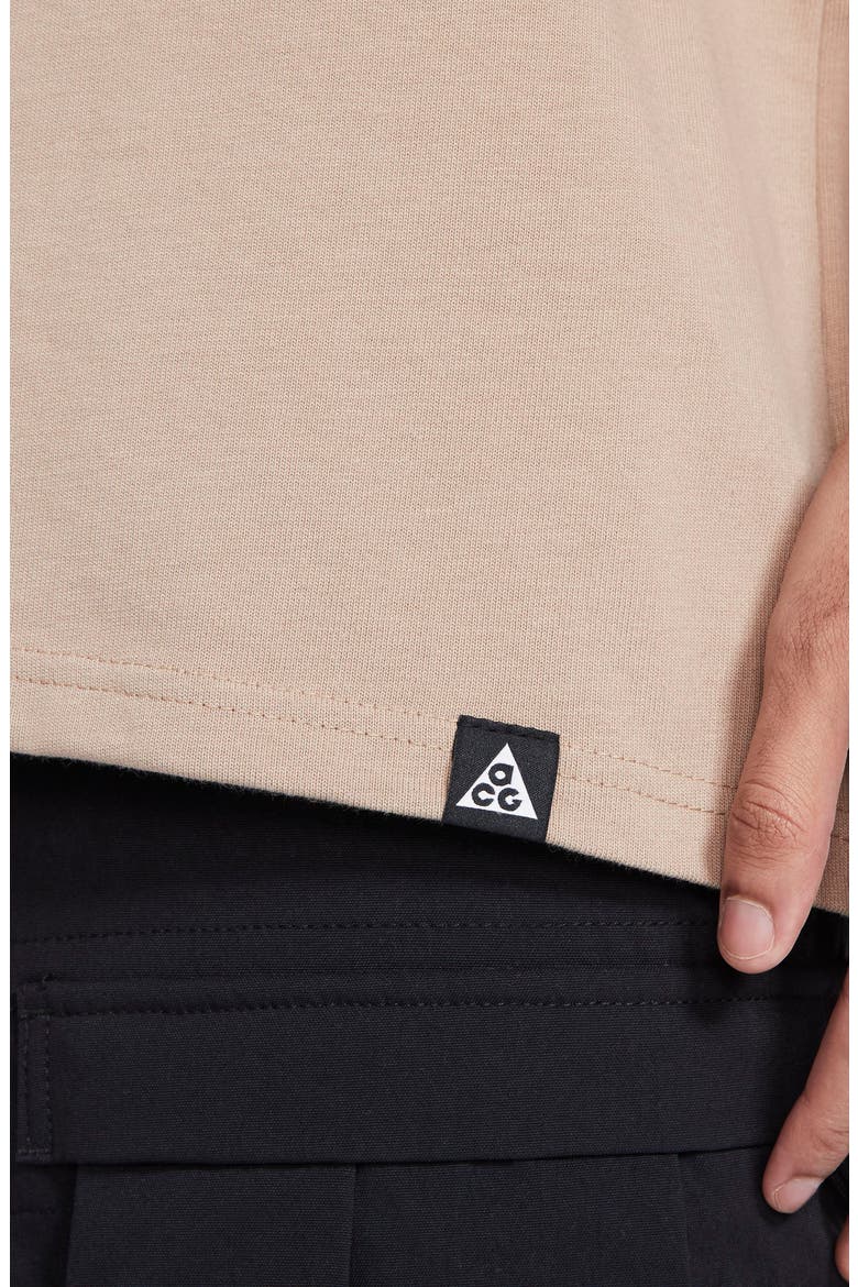 ACG Crater Lake Graphic Tee, Alternate, color, KHAKI/ WHITE