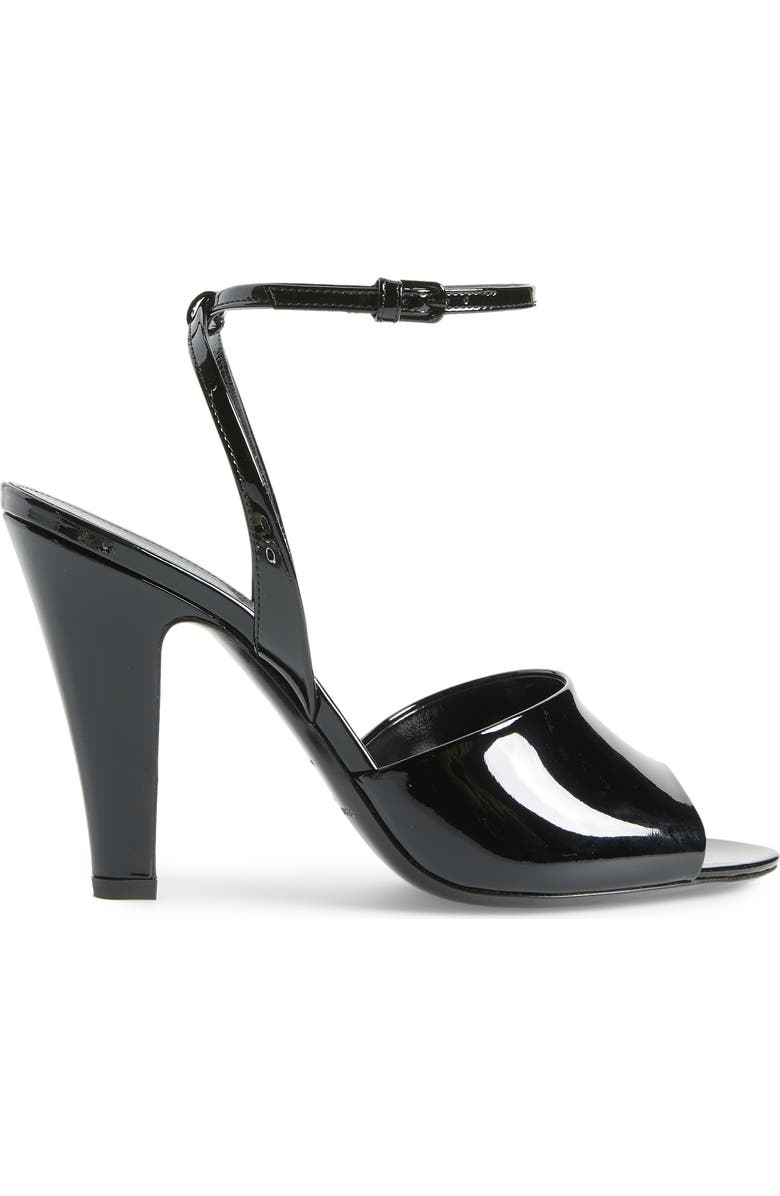 Saint Laurent Scandale Ankle Strap Sandal, Alternate, color,