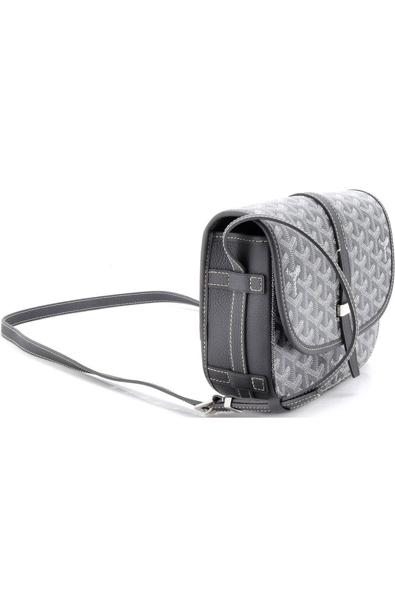 Pre-Owned Goyard Belvedere II Messenger Bag Coated Canvas PM, Alternate, color, Gray