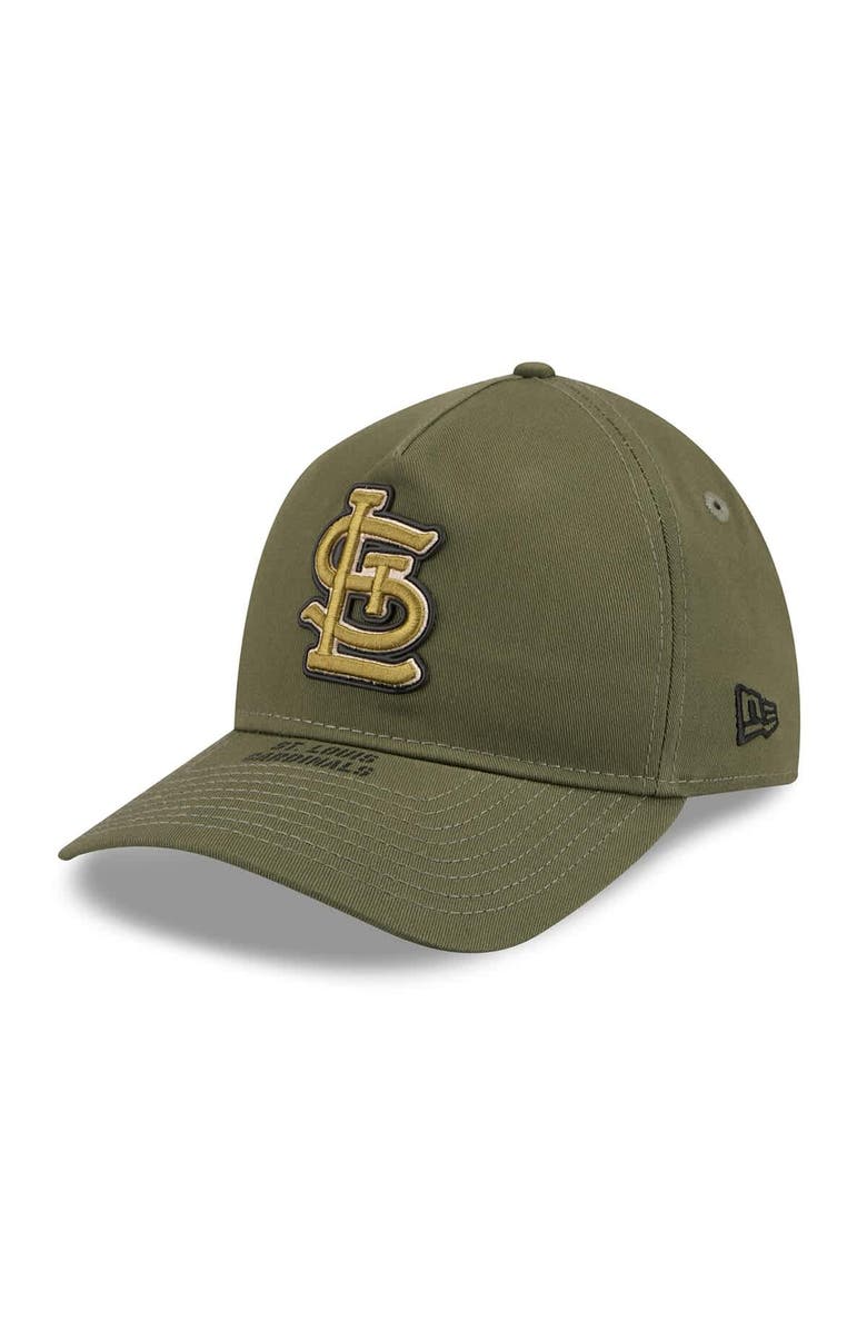 New Era Men's New Era  Olive St. Louis Cardinals 2026 Armed Forces Day 9TWENTY Adjustable Hat, Alternate, color, Olive