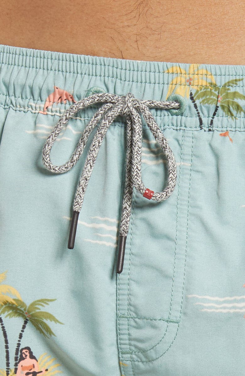 Katin Lazy Days Volley Nylon Swim Trunks, Alternate, color, 