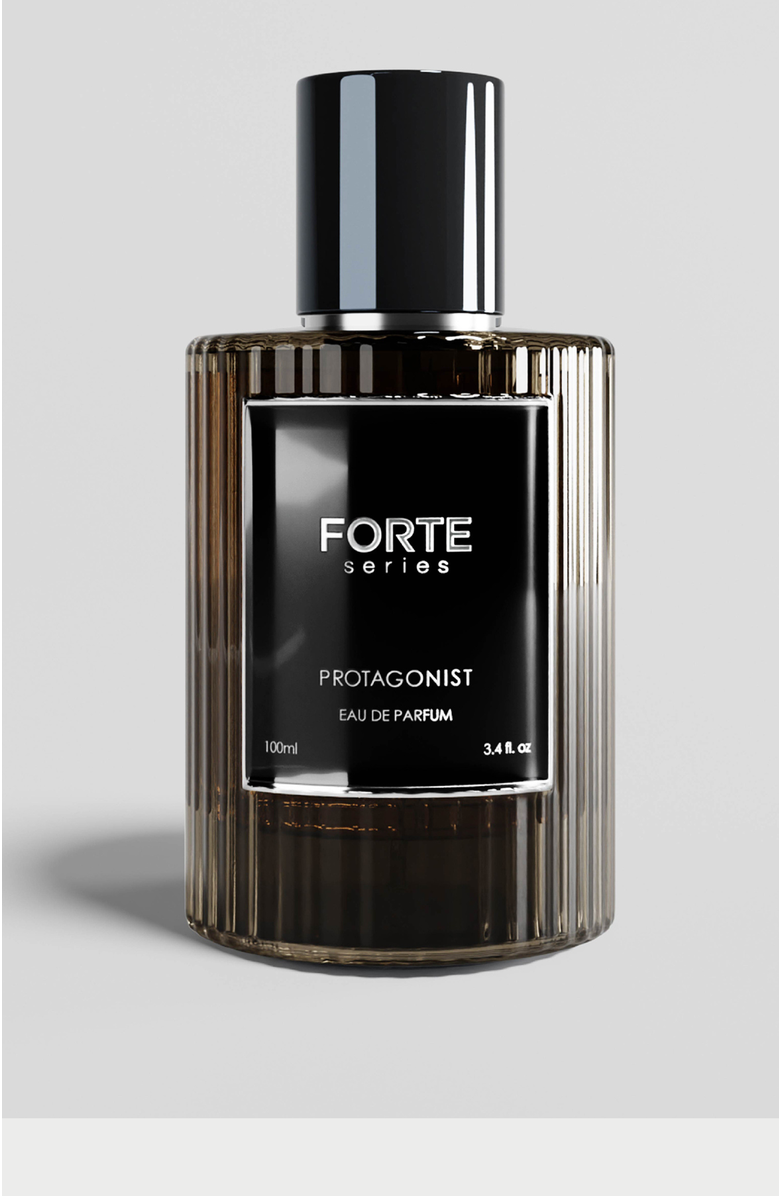 Forte Series Protagonist Eau de Parfum (3.4 oz ) ,  Sweet & Woody, Main, color, Black
