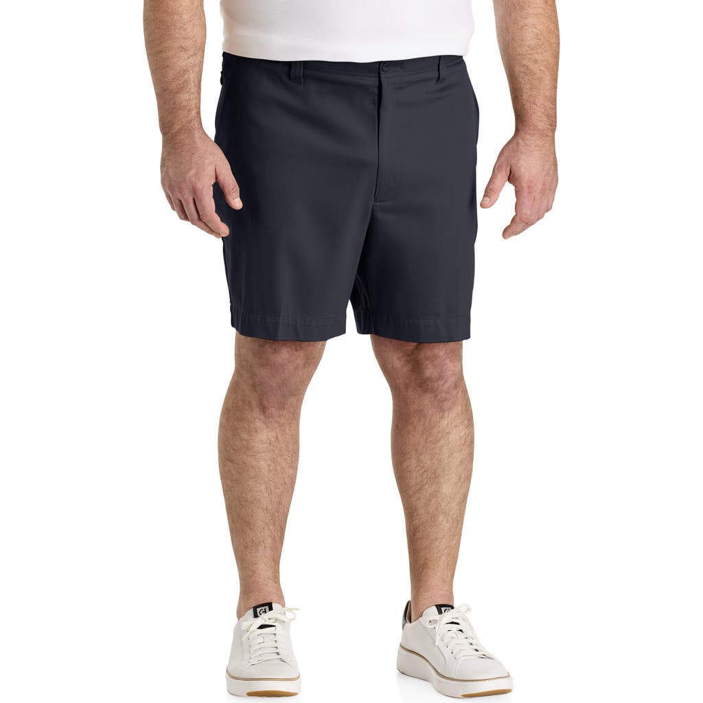 Oak Hill By Dxl Big & Tall Tech Shorts In Black