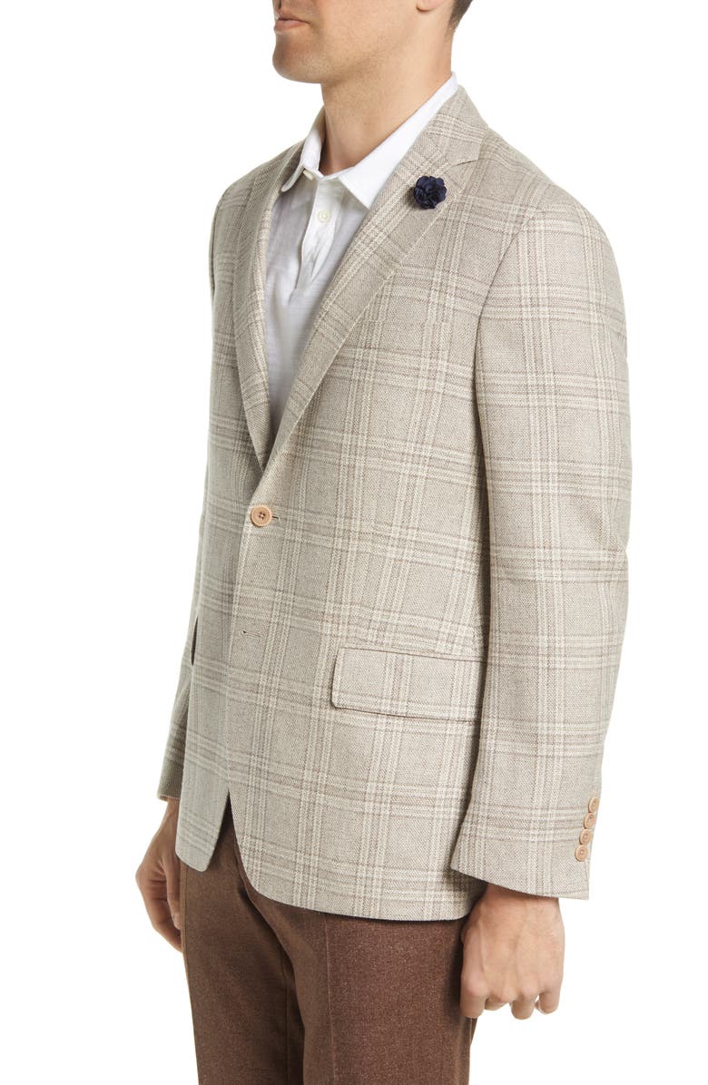 Hart Schaffner Marx New York Classic Fit Plaid Sport Coat, Alternate, color,