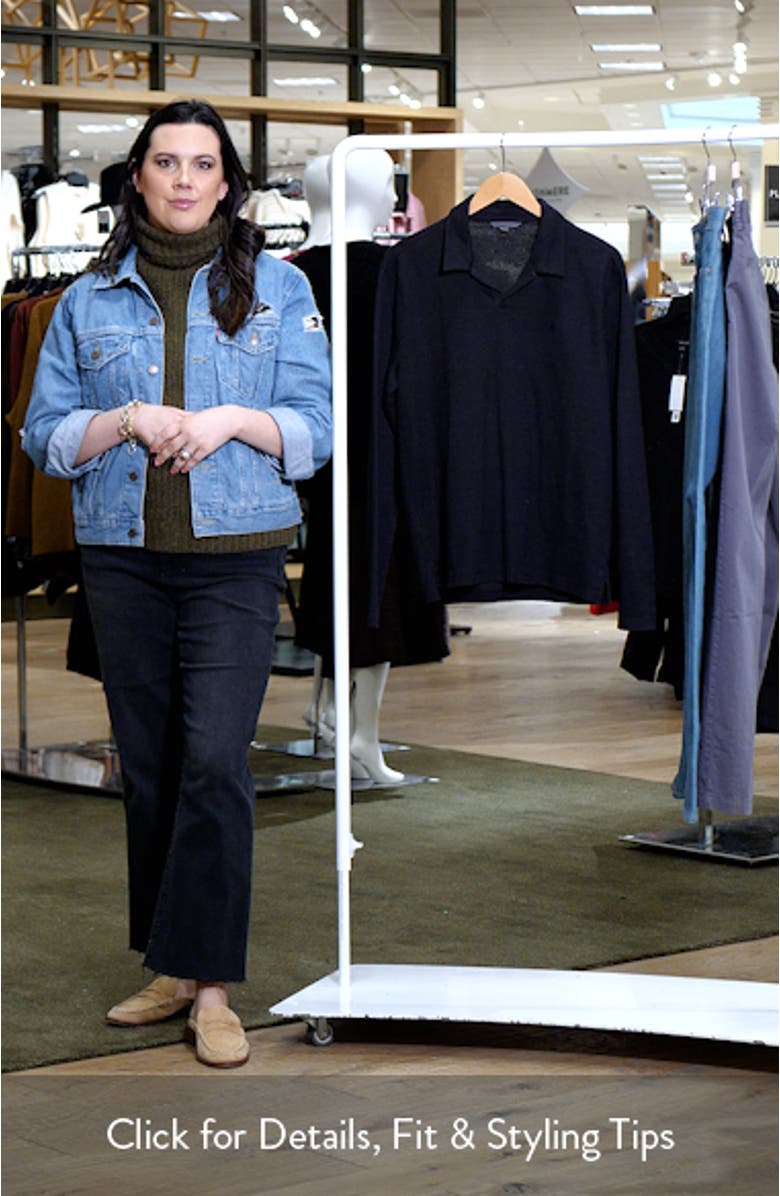 Morris Long Sleeve Johnny Collar Polo, sales video thumbnail