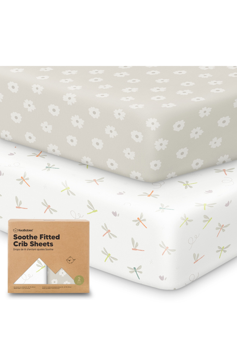 Soothe Fitted Crib Sheet