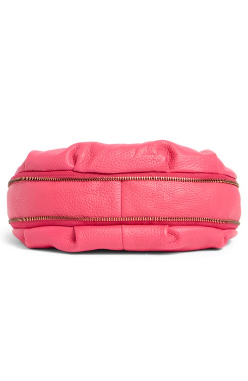 Aimee Starlight Top Handle Leather Bag In Pink