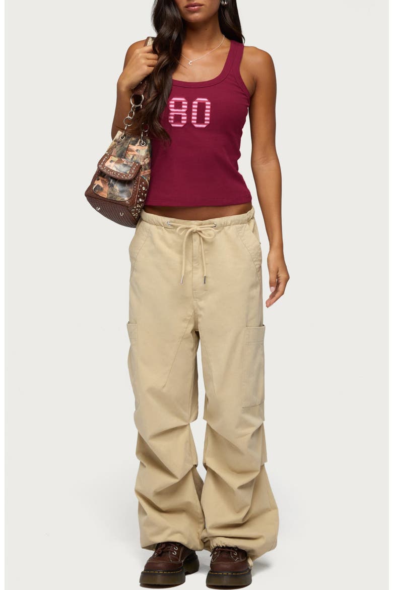 80 Stripe Rib Tank, Alternate, color, BURGUNDY