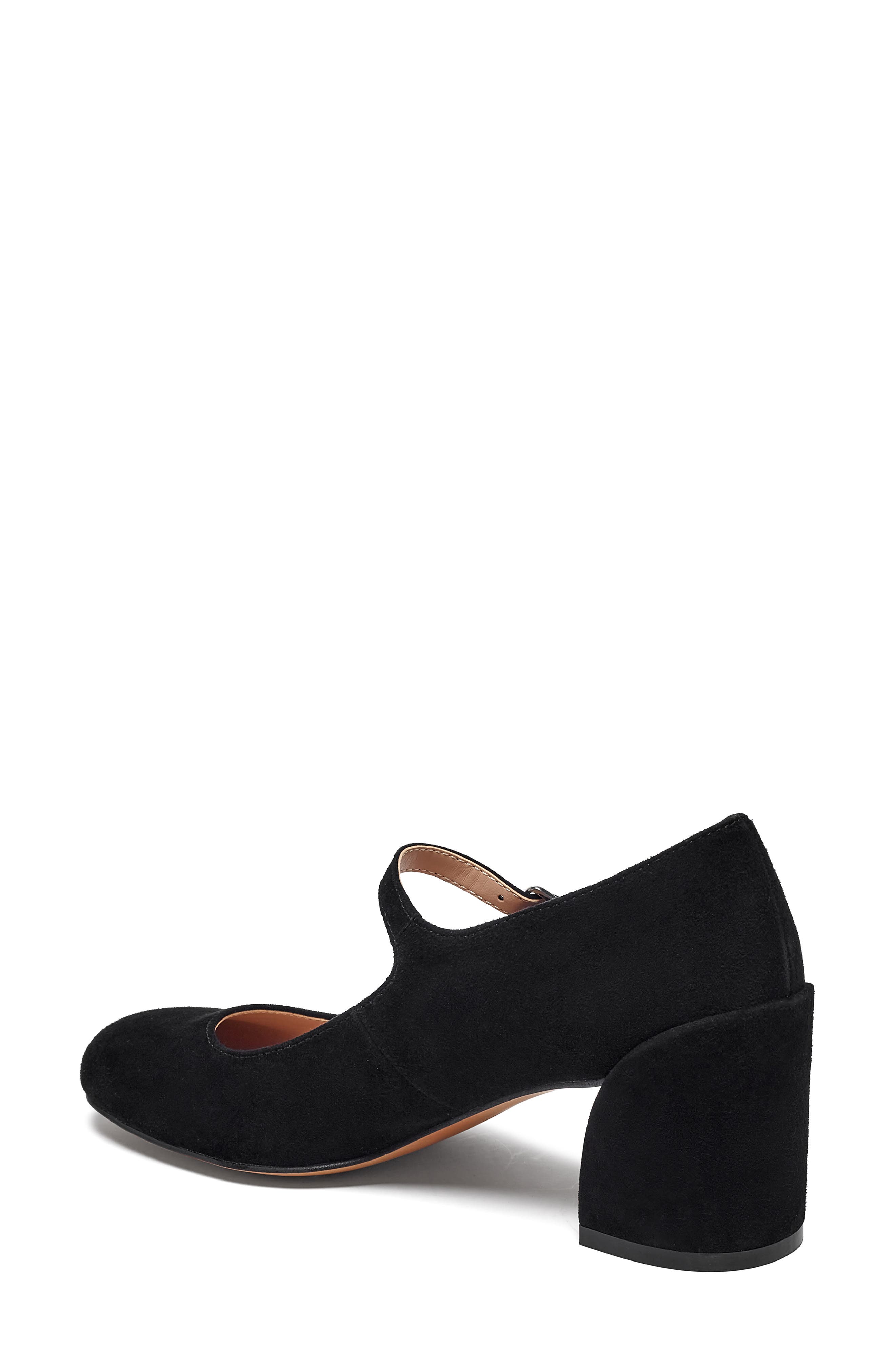 Korin Block Heel Mary Jane Pump, Alternate, color, BLACK SUEDE