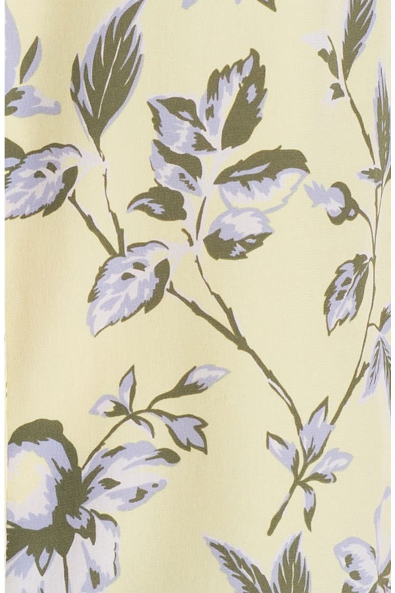 'Finnegan' Silk Top, Alternate, color, PALE LEMON