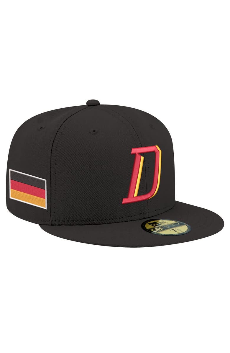 New Era Men's New Era  Black Germany Baseball 2026 World Baseball Classic 59FIFTY Fitted Hat, Main, color, 