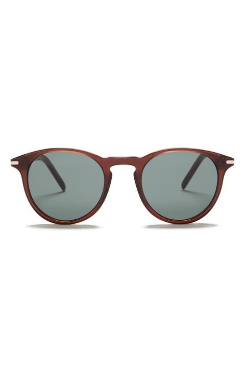 Caylen 47mm Round Sunglasses