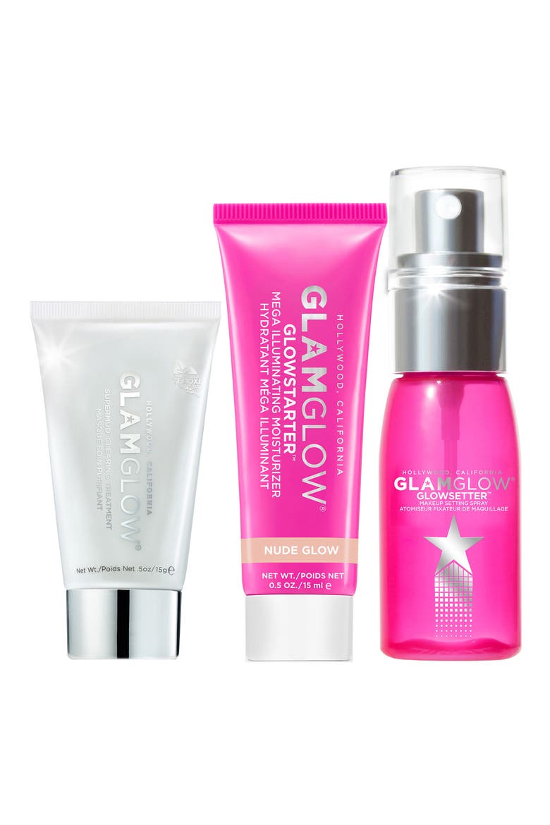 GLAMGLOW Let it Glow! Travel Set, Main, color, NO COLOR