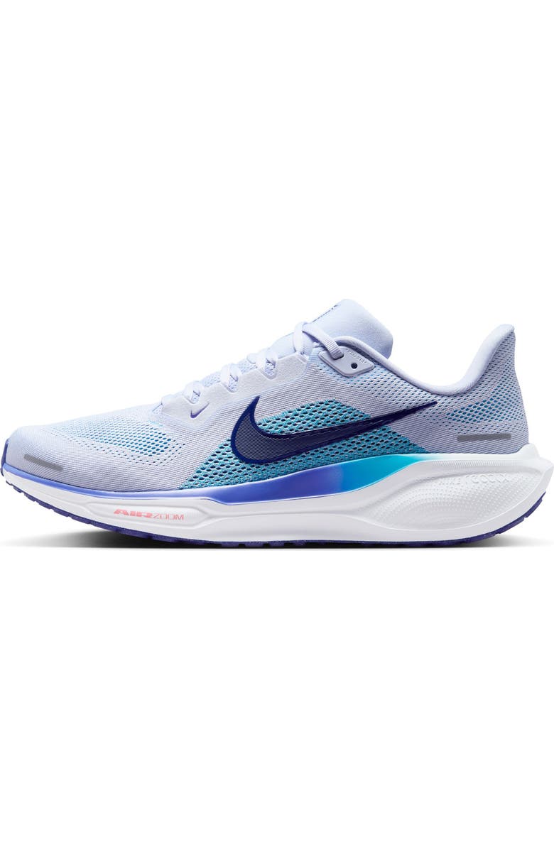 Nike Air Zoom Pegasus 41 Running Shoe, Alternate, color, Ghost/ Blue Void/ Grey