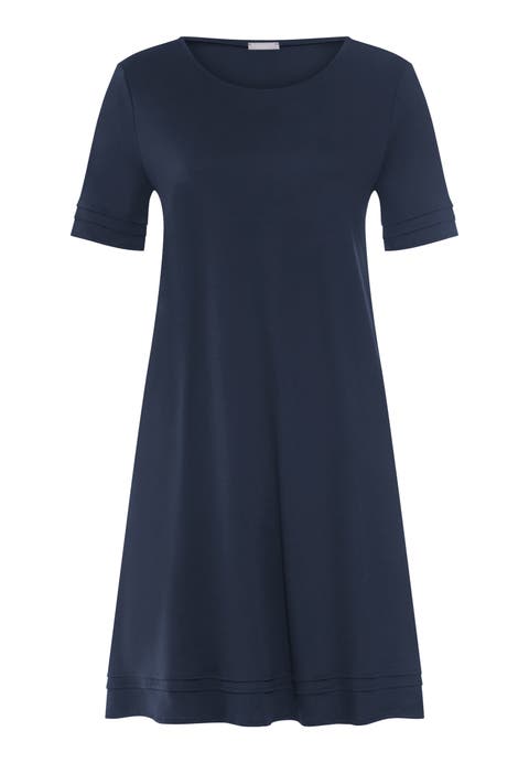 Pilar Pleated Cotton Nightgown