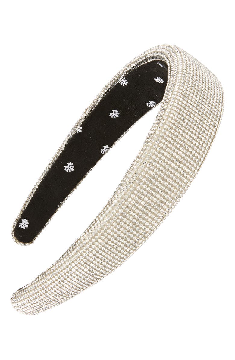Lele Sadoughi Alice Crystal Headband, Main, color,