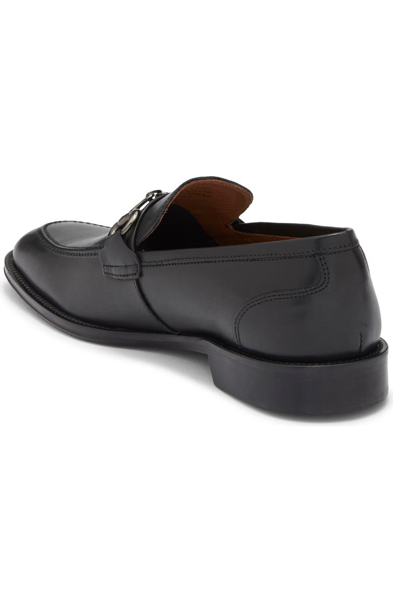 Nordstrom Italian Collection Manarola Bit Loafer, Alternate, color, Black Leather