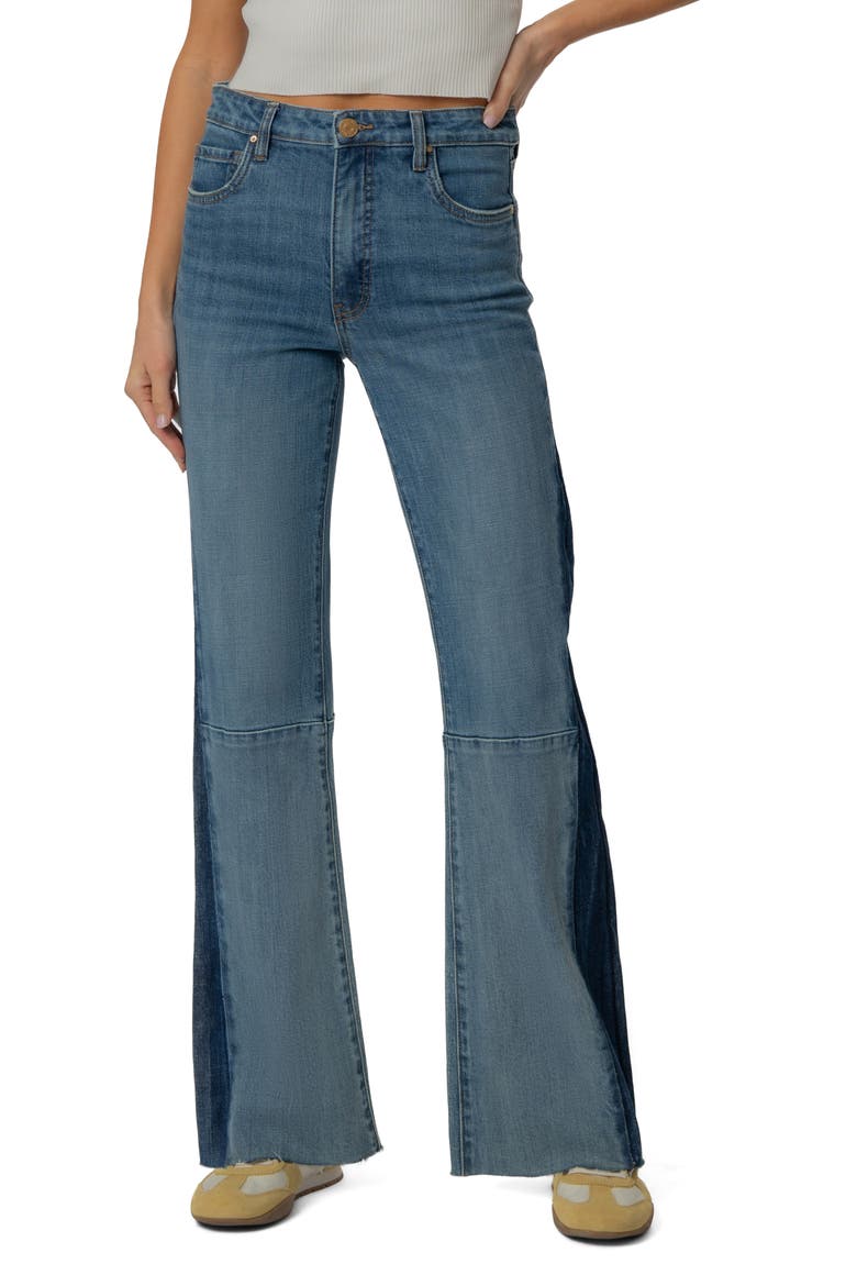 Lulu Fab Ab High Waist Flare Jeans, Main, color, REWARDING
