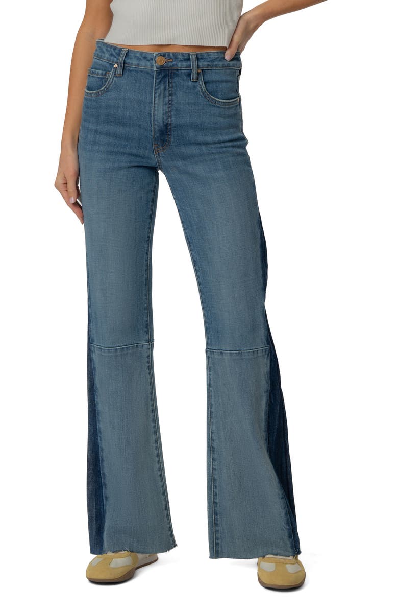 KUT from the Kloth Lulu Fab Ab High Waist Flare Jeans, Main, color, Rewarding