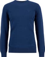 Barbour Solid Cotton Crewneck Sweater