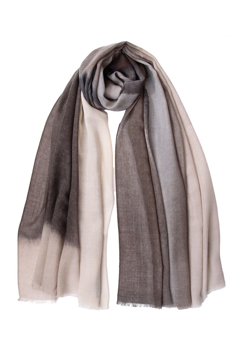 Vicenza - Wool & Silk Scarf, Main, color, Grey