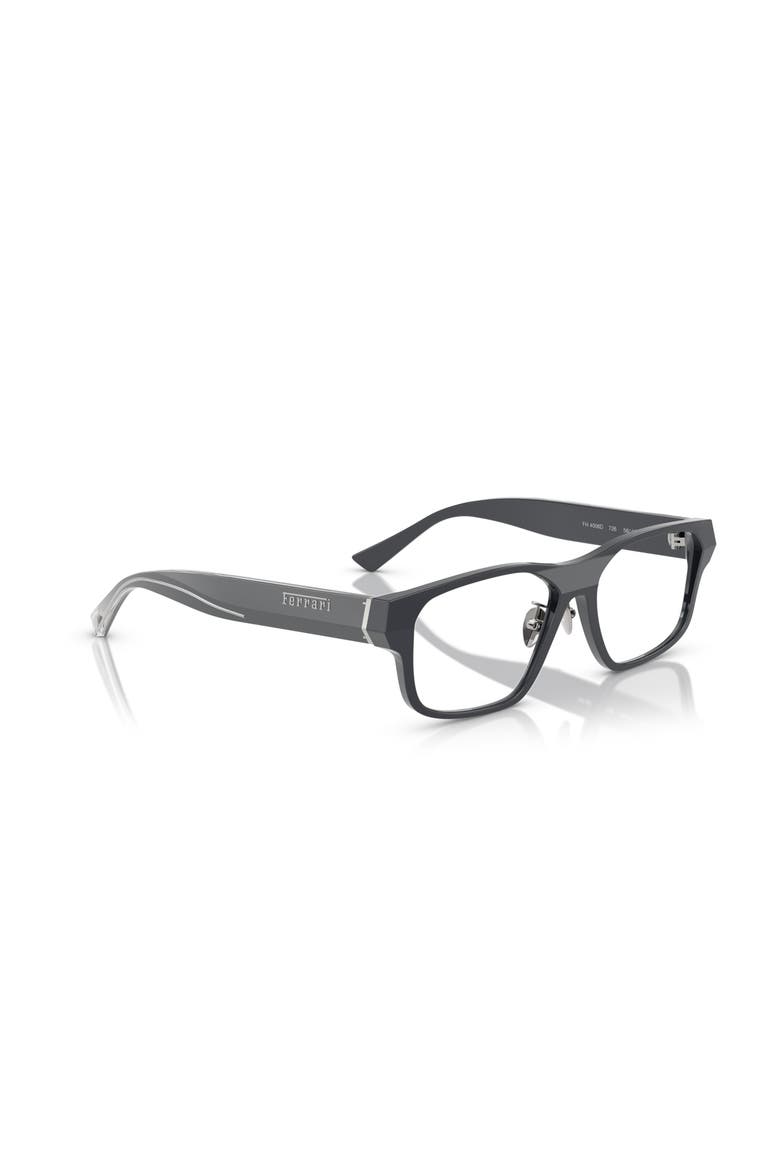 54mm Rectangle optical glasses, Alternate, color, Grey