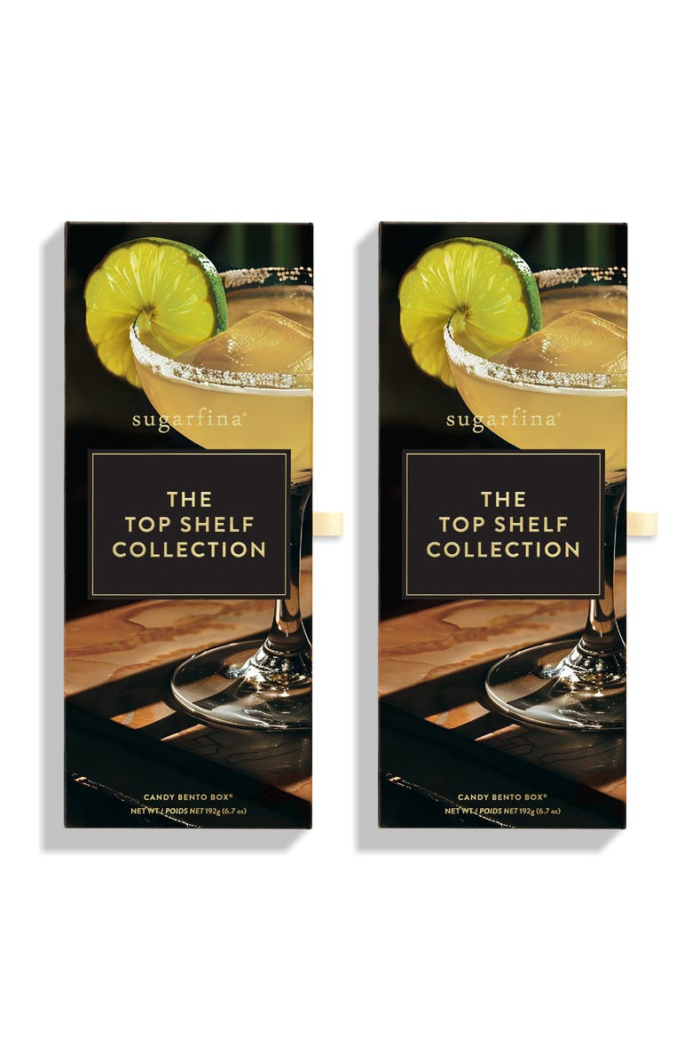 sugarfina The Top Shelf Collection 3-Piece Candy Bento Box Duo, Main, color, 